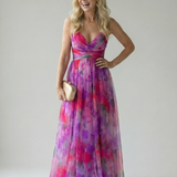 Catarina - Vestido Maxi Suave Envolvente