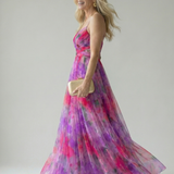 Catarina - Vestido Maxi Suave Envolvente