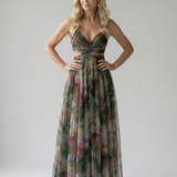 Catarina - Vestido Maxi Suave Envolvente