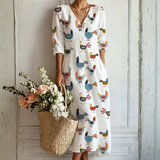 Raquel - Vestido Midi de Verão