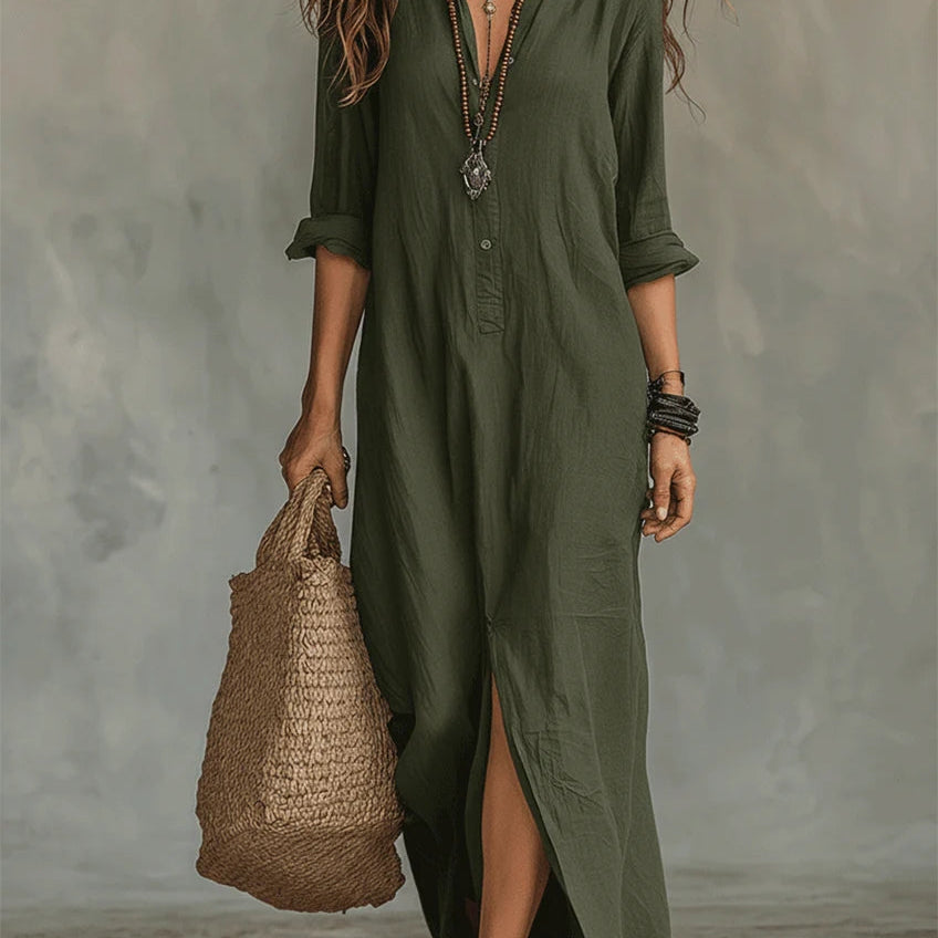 Sónia - Vestido Maxi de Verão