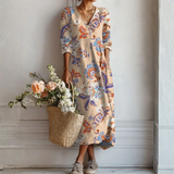 Sofia - Vestido Midi de Verão