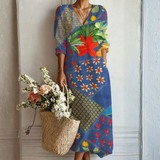 Vanessa - Vestido Midi de Verão
