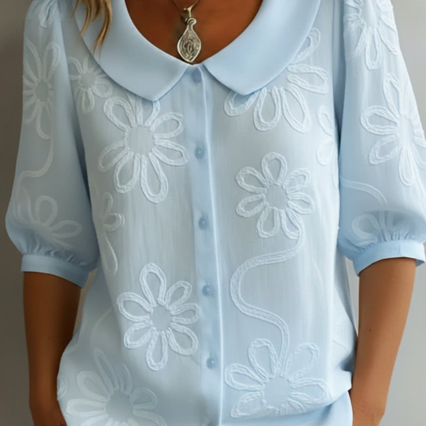 Zélia - Blusa Fresca Floral