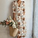 Vera - Vestido Midi de Verão