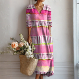Cristina - Vestido Midi de Verão