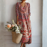 Carolina - Vestido Midi de Verão