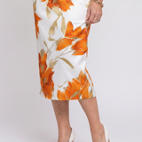 Teresa - Vestido Midi Floral com Decote Halter