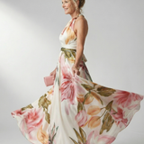 Diana - Vestido Maxi Floral Leve