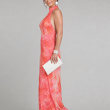 Constança - Vestido Maxi Estampado com Alças
