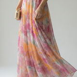 Catarina - Vestido Maxi Suave Envolvente