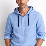 Daniel - Camisola de Linho com Gorro