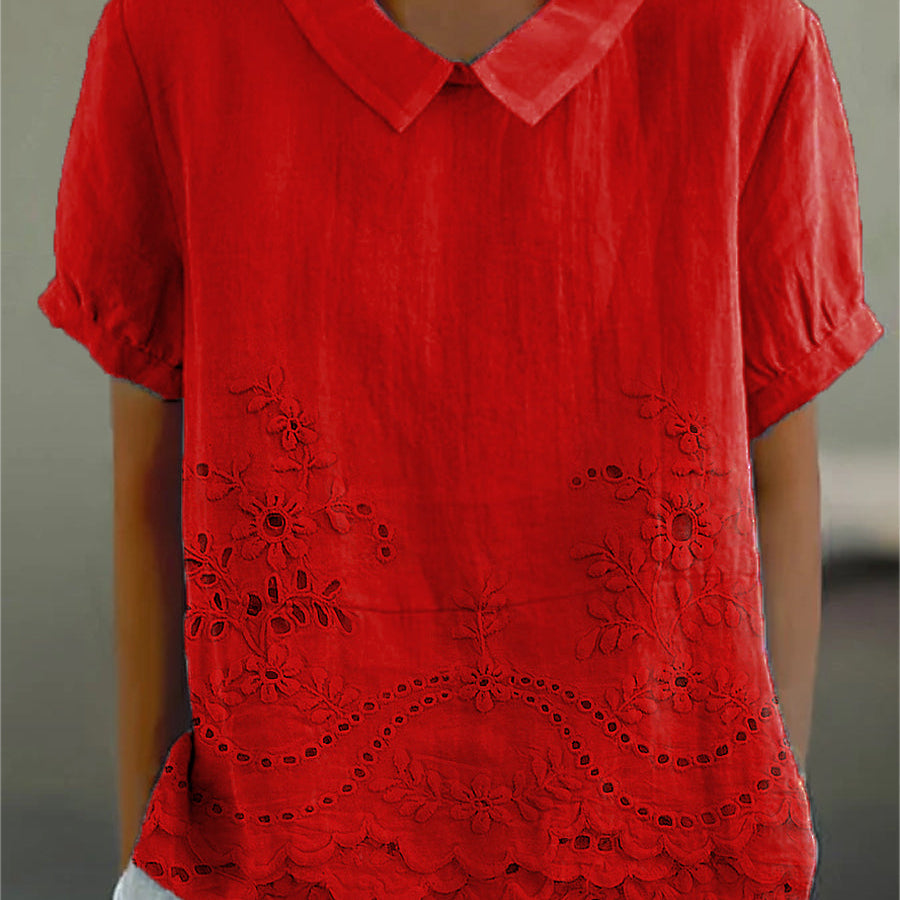 Natália - Camisa Bordada