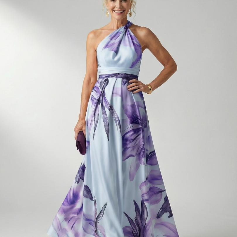 Diana - Vestido Maxi Floral Leve