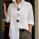 Rosa - Blusa com Botões