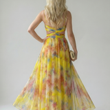 Catarina - Vestido Maxi Suave Envolvente