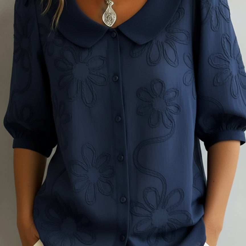 Zélia - Blusa Fresca Floral