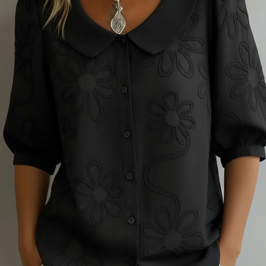 Zélia - Blusa Fresca Floral