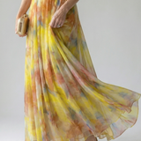 Catarina - Vestido Maxi Suave Envolvente
