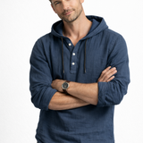 Daniel - Camisola de Linho com Gorro