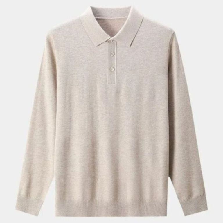 Adrian™ | Pullover de Lã com Botões