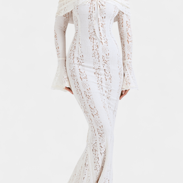 Alberte | Vestido Off-Shoulder