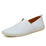 Mocassins de Couro Respirável