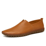 Mocassins de Couro Respirável