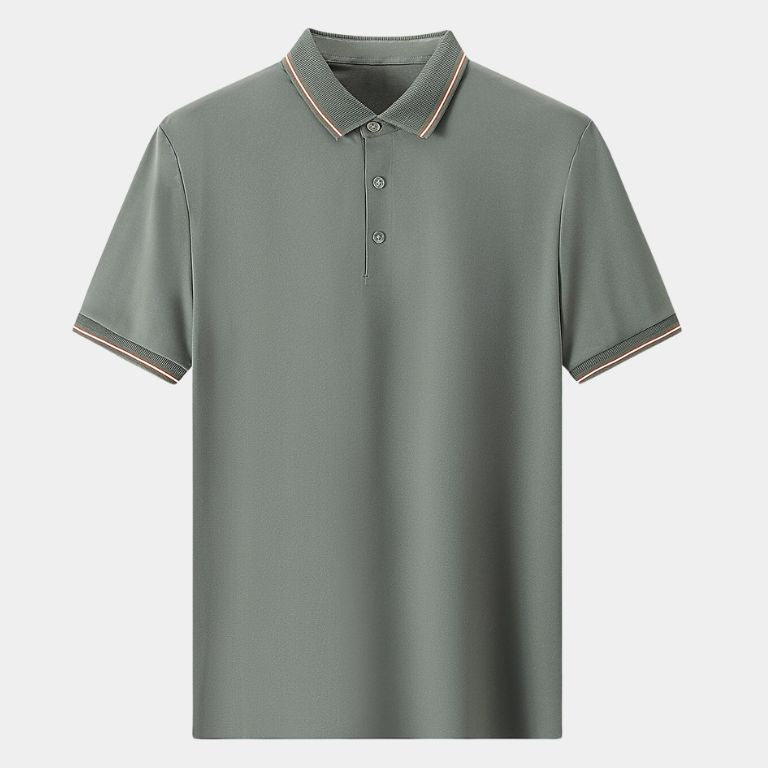Anders™ | Polo com Detalhe Midnight