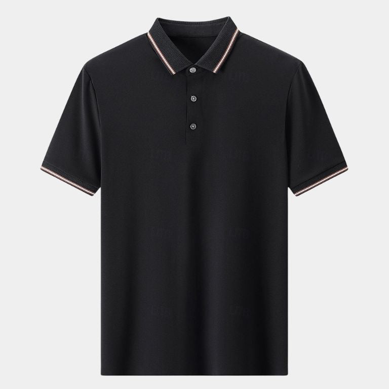 Anders™ | Polo com Detalhe Midnight
