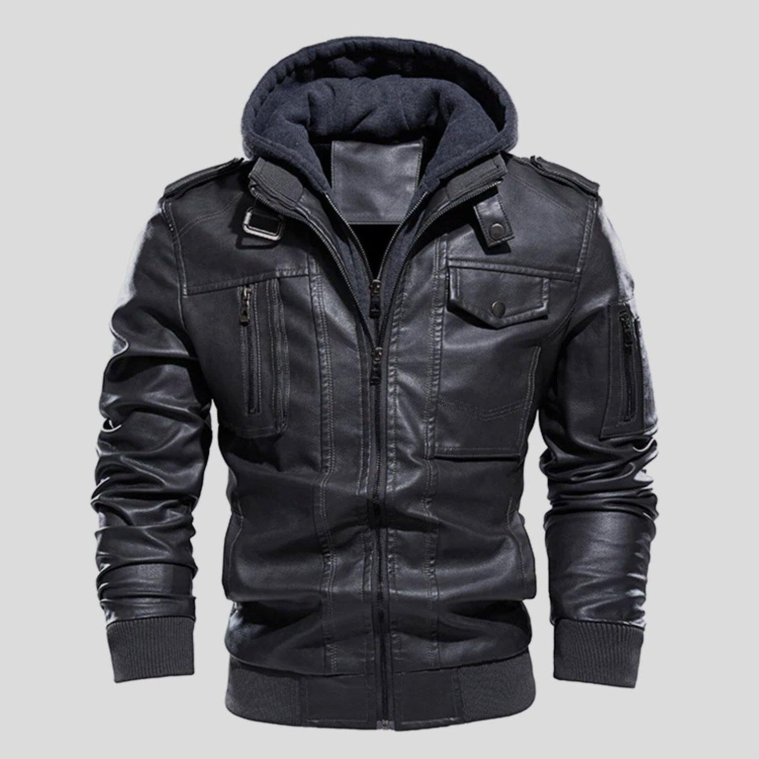 Anders™ | Casaco de motorista elegante