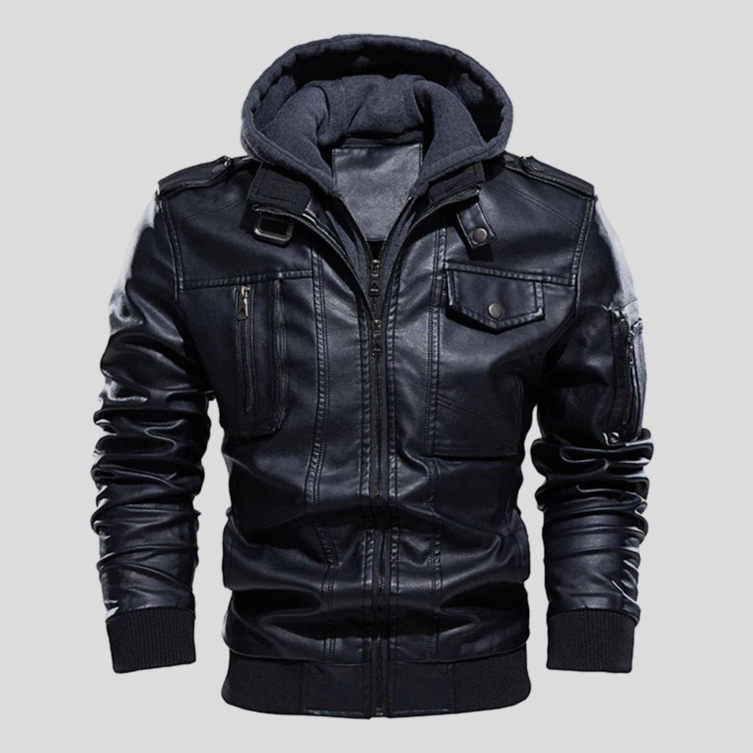 Anders™ | Casaco de motorista elegante