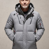 Arktis Pro™ | Parka de Inverno Masculina Sólida