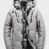 Arktis Pro™ | Parka de Inverno Masculina Sólida