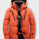 Arktis Pro™ | Parka de Inverno Masculina Sólida