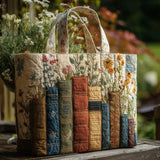 Mala Artesanal - Livros e Flores Matelassé