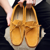 Mocassins de Camurça Casuais de Verão
