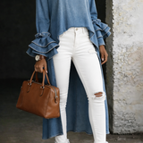 Mariana - Camisa de Ganga Casual