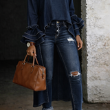 Mariana - Camisa de Ganga Casual