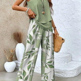 Cláudia | Conjunto Verde Oliva de Verão
