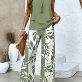 Cláudia | Conjunto Verde Oliva de Verão