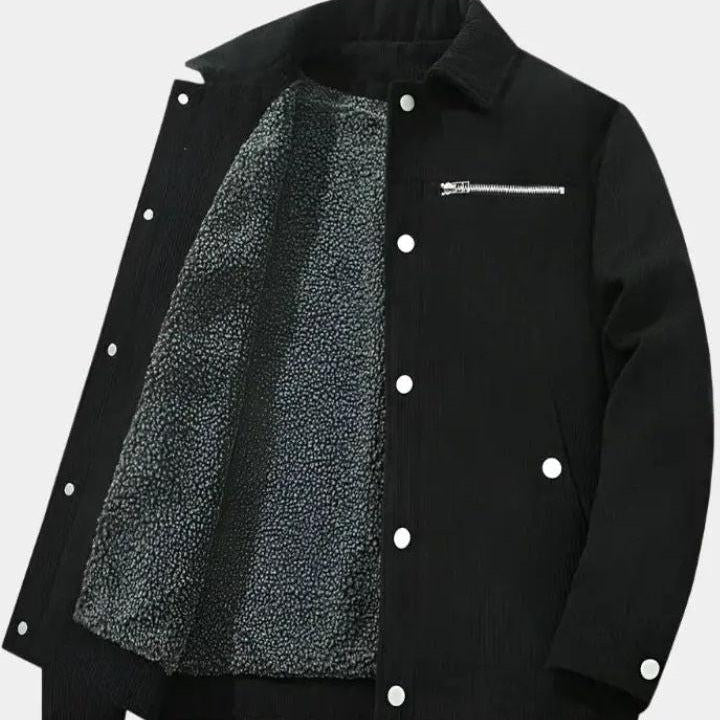 Corde™ | Casaco Sherpa em Veludo Cotelê