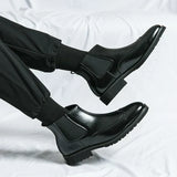 Dwight™ | Botas Chelsea em Couro Sintético