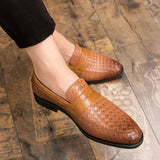 Mocassins Elegantes Trançados