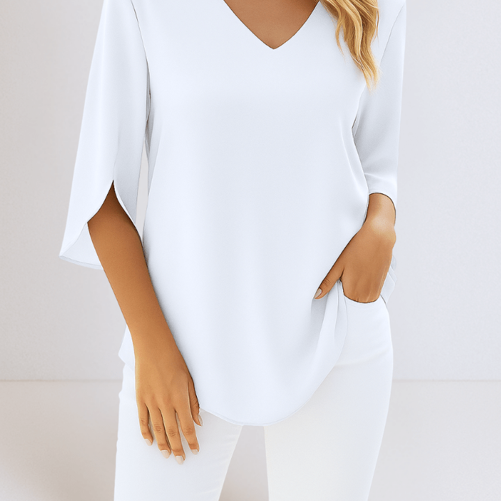 Emilie | Blusa de Decote em V