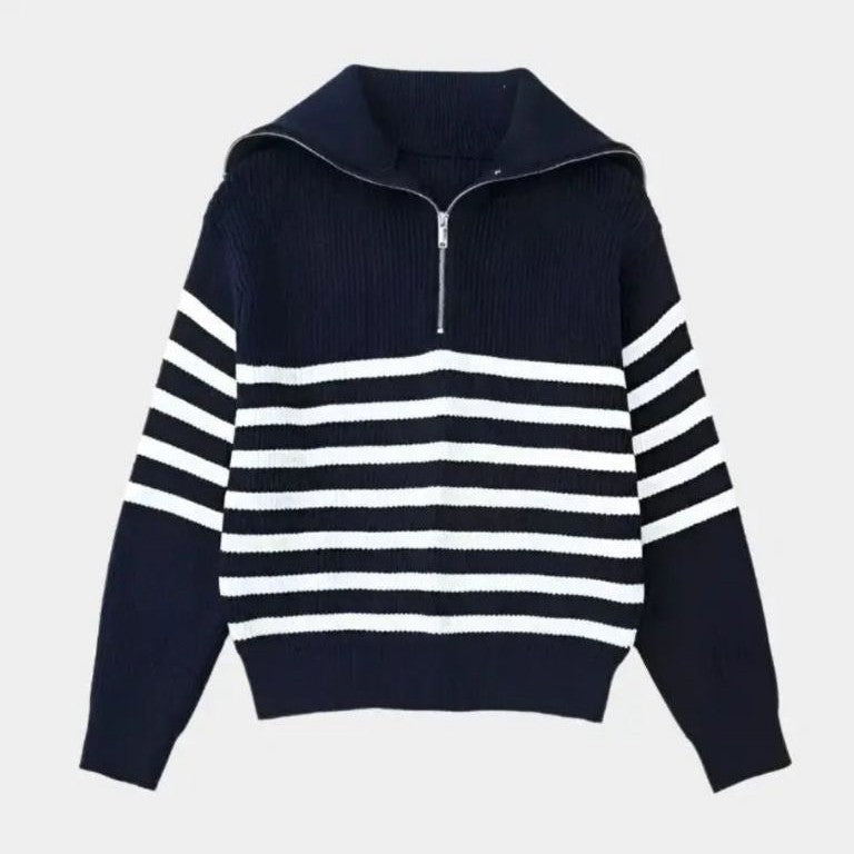 Felix™ | Sweater de Malha com Riscas
