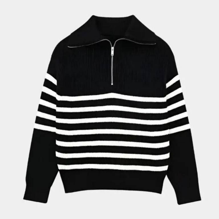 Felix™ | Sweater de Malha com Riscas