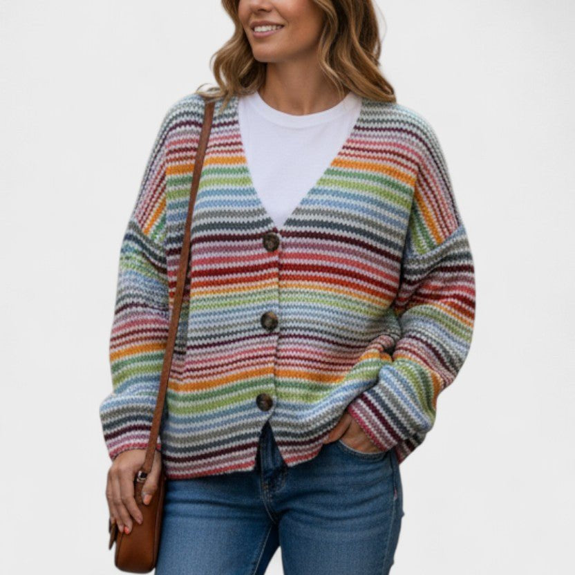 Fran™ | Cardigan leve com botões
