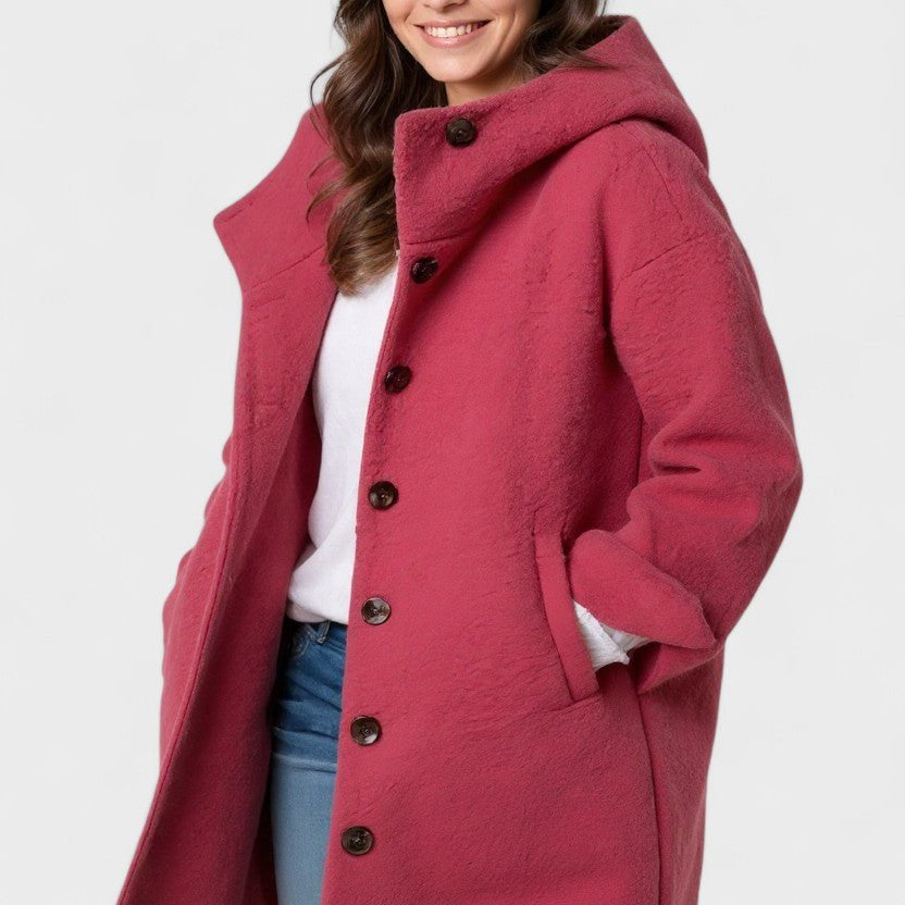 Freja™ | Casaco elegante de comprimento médio