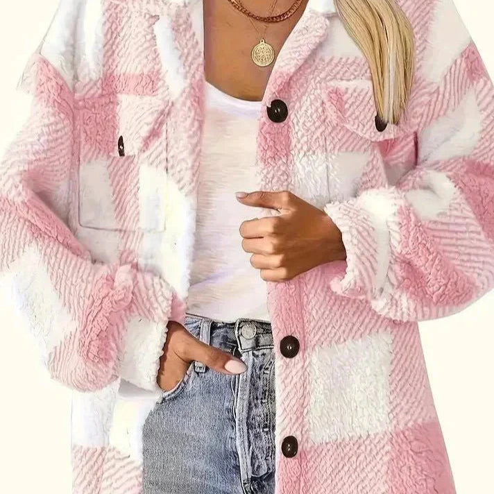 Gitte | Casaco de fleece estiloso